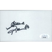 Andre Reed Buffalo Bills Signed 3x5 Index Card JSA Authenticated