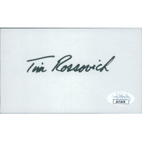Tim Rossovich Philadelphia Eagles Signed 3x5 Index Card JSA Authenticated Tim Rossovich Philadelphia Eagles Signed 3x5 Index Card JSA Authenticated