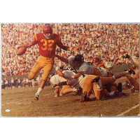 O.J. Simpson USC Trojans Signed 20x30 Poster Photo JSA Authenticated