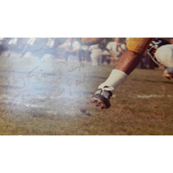 O.J. Simpson USC Trojans Signed 20x30 Poster Photo JSA Authenticated O.J. Simpson USC Trojans Signed 20x30 Poster Photo JSA Authenticated