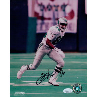 Fred Barnett Philadelphia Eagles Signed 8x10 Glossy Photo JSA Authenticated