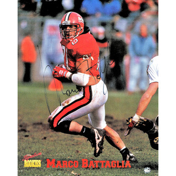 Marco Battaglia New Jersey Rutgers Signed 8x10 Cardstock Photo Signature Rookies Marco Battaglia New Jersey Rutgers Signed 8x10 Cardstock Photo Signature Rookies