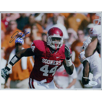 Jeremy Beal Oklahoma Sooners Signed 8.5x11 Cardstock Photo JSA Authenticated Jeremy Beal Oklahoma Sooners Signed 8.5x11 Cardstock Photo JSA Authenticated