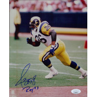 Jerome Bettis Los Angeles Rams Signed 8x10 Glossy Photo JSA Authenticated