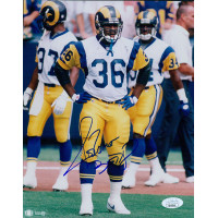 Jerome Bettis Los Angeles Rams Signed 8x10 Glossy Photo JSA Authenticated