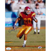 Darnell Bing USC Trojans Signed 8x10 Glossy Photo JSA Authenticated