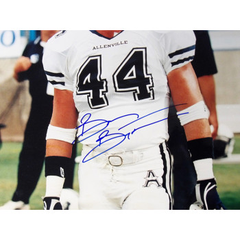 Brian Bosworth The Longest Yard Signed 16x20 Glossy Photo JSA Authenticated