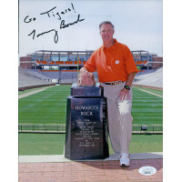 Tommy Bowden Clemson Tigers Signed 8x10 Card Stock Photo JSA Authenticated Tommy Bowden Clemson Tigers Signed 8x10 Card Stock Photo JSA Authenticated