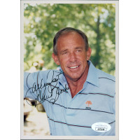 John Brodie Golfer Football Player Signed 5x7 Matte Photo JSA Authenticated John Brodie Golfer Football Player Signed 5x7 Matte Photo JSA Authenticated