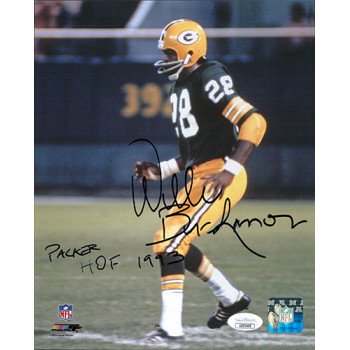 Willie Buchanon Green Bay Packers Signed 8x10 Glossy Photo JSA Authenticated