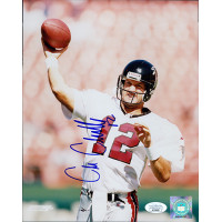 Chris Chandler Atlanta Falcons Signed 8x10 Glossy Photo JSA Authenticated