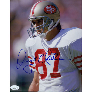 Dwight Clark San Francisco 49ers Signed 8x10 Glossy Photo JSA Authenticated Dwight Clark San Francisco 49ers Signed 8x10 Glossy Photo JSA Authenticated