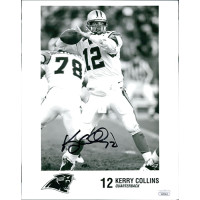 Kerry Collins Carolina Panthers Signed 8x10 Glossy Photo JSA Authenticated Kerry Collins Carolina Panthers Signed 8x10 Glossy Photo JSA Authenticated