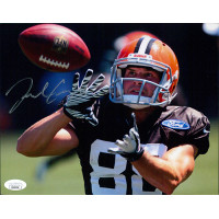 Josh Cooper Cleveland Browns Signed 8x10 Cardstock Photo JSA Authenticated Josh Cooper Cleveland Browns Signed 8x10 Cardstock Photo JSA Authenticated