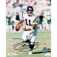 Daunte Culpepper Minnesota Vikings Signed 8x10 Glossy Photo JSA Authenticated