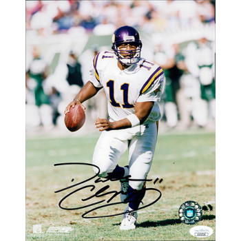 Daunte Culpepper Minnesota Vikings Signed 8x10 Glossy Photo JSA Authenticated Daunte Culpepper Minnesota Vikings Signed 8x10 Glossy Photo JSA Authenticated