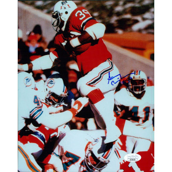 Sam Cunningham New England Patriots Signed 8x10 Glossy Photo JSA Authenticated Sam Cunningham New England Patriots Signed 8x10 Glossy Photo JSA Authenticated