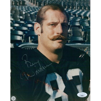 Ben Davidson Oakland Raiders Signed 8x10 Glossy Photo JSA Authenticated