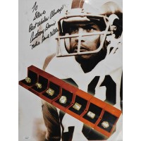 Anthony Davis USC Trojans Signed 14x20 Cardstock Photo JSA Authenticated