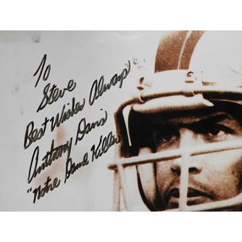 Anthony Davis USC Trojans Signed 14x20 Cardstock Photo JSA Authenticated