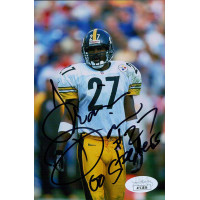Travis Davis Pittsburgh Steelers Signed 4x6 Glossy Photo JSA Authenticated Travis Davis Pittsburgh Steelers Signed 4x6 Glossy Photo JSA Authenticated