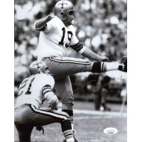 Tom Dempsey New Orleans Saints Signed 8x10 Glossy Photo JSA Authenticated Tom Dempsey New Orleans Saints Signed 8x10 Glossy Photo JSA Authenticated