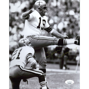 Tom Dempsey New Orleans Saints Signed 8x10 Glossy Photo JSA Authenticated Tom Dempsey New Orleans Saints Signed 8x10 Glossy Photo JSA Authenticated