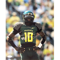 Dennis Dixon Oregon Ducks Signed 11x14 Matte Photo JSA Authenticated