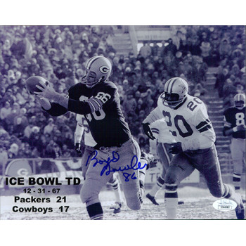Boyd Dowler Green Bay Packers Signed 8x10 Glossy Photo JSA Authenticated Boyd Dowler Green Bay Packers Signed 8x10 Glossy Photo JSA Authenticated