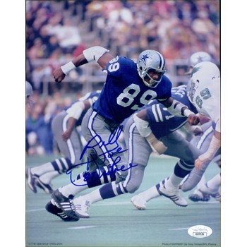 Billy Joe DuPree Dallas Cowboys Signed 8x10 Glossy Photo JSA Authenticated Billy Joe DuPree Dallas Cowboys Signed 8x10 Glossy Photo JSA Authenticated
