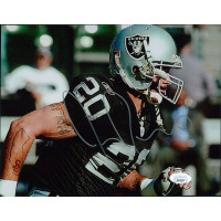 Justin Fargas Oakland Raiders Signed 8x10 Glossy Photo JSA Authenticated Justin Fargas Oakland Raiders Signed 8x10 Glossy Photo JSA Authenticated