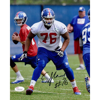 Ereck Flowers New York Giants Signed 8x10 Matte Photo JSA Authenticated Ereck Flowers New York Giants Signed 8x10 Matte Photo JSA Authenticated