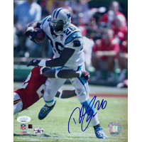 DeShaun Foster Carolina Panthers Signed 8x10 Glossy Photo JSA Authenticated