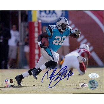 DeShaun Foster Carolina Panthers Signed 8x10 Glossy Photo JSA Authenticated DeShaun Foster Carolina Panthers Signed 8x10 Glossy Photo JSA Authenticated