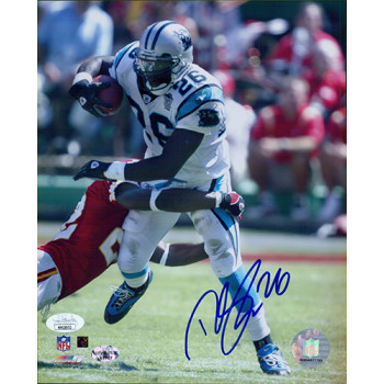 DeShaun Foster Carolina Panthers Signed 8x10 Glossy Photo JSA Authenticated