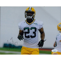 Johnathan Franklin Green Bay Packers Signed 8x10 Glossy Photo JSA Authenticated Johnathan Franklin Green Bay Packers Signed 8x10 Glossy Photo JSA Authenticated