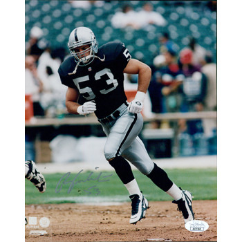 Rob Fredrickson Oakland Raiders Signed 8x10 Glossy Photo JSA Authenticated Rob Fredrickson Oakland Raiders Signed 8x10 Glossy Photo JSA Authenticated