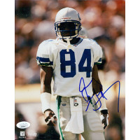 Joey Galloway Seattle Seahawks Signed 8x10 Glossy Photo JSA Authenticated