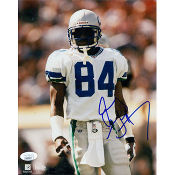 Joey Galloway Seattle Seahawks Signed 8x10 Glossy Photo JSA Authenticated Joey Galloway Seattle Seahawks Signed 8x10 Glossy Photo JSA Authenticated