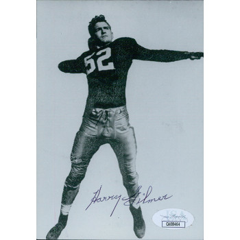 Harry Gilmer Alabama Crimson Tide Signed 4x5.5 Glossy Photo JSA Authenticated