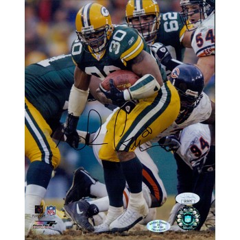 Ahman Green Green Bay Packers Signed 8x10 Glossy Photo JSA Authenticated Ahman Green Green Bay Packers Signed 8x10 Glossy Photo JSA Authenticated