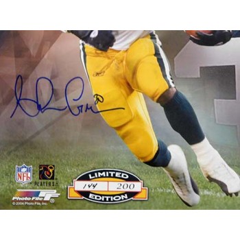 Ahman Green Green Bay Packers Signed 16x20 Glossy Photo JSA Authenticated