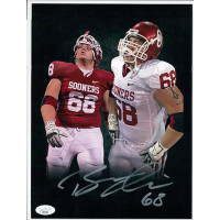 Bronson Irwin Oklahoma Sooners Signed 8.5x11 Cardstock Photo JSA Authenticated