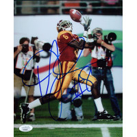 Dwayne Jarrett USC Trojans Signed 8x10 Glossy Photo JSA Authenticated