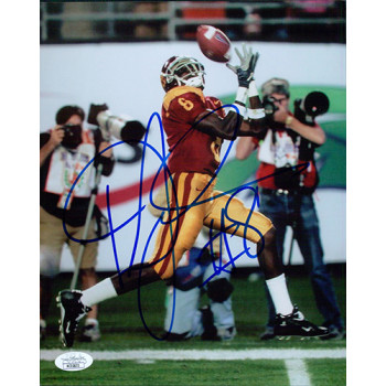 Dwayne Jarrett USC Trojans Signed 8x10 Glossy Photo JSA Authenticated