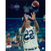 Paul Krause Minnesota Vikings Signed 8x10 Glossy Photo JSA Authenticated
