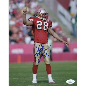 Keith Lewis San Francisco 49ers Signed 8x10 Matte Photo JSA Authenticated Keith Lewis San Francisco 49ers Signed 8x10 Matte Photo JSA Authenticated