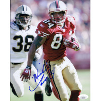 Michael Lewis San Francisco 49ers Signed 8x10 Matte Photo JSA Authenticated