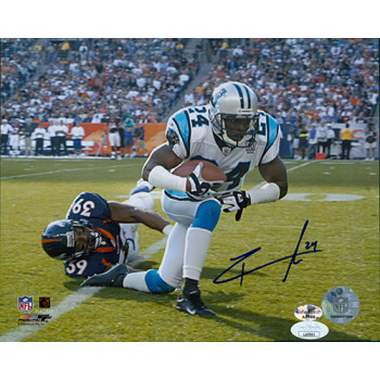 Ricky Manning Jr. Carolina Panthers Signed 8x10 Glossy Photo JSA Authenticated Ricky Manning Jr. Carolina Panthers Signed 8x10 Glossy Photo JSA Authenticated