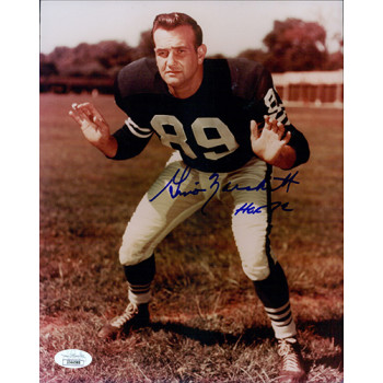 Gino Marchetti Baltimore Colts Signed 8x10 Glossy Photo JSA Authenticated Gino Marchetti Baltimore Colts Signed 8x10 Glossy Photo JSA Authenticated